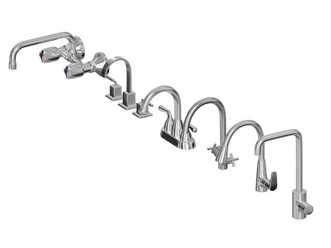 Faucet Collection Set 3D Model
