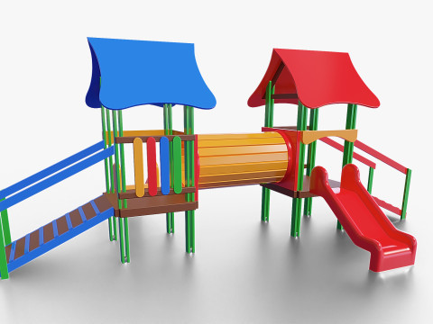 Playground Assets 3D Model