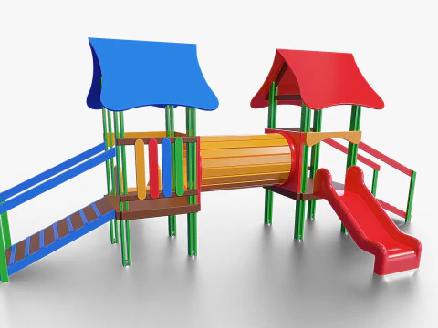 खेल का मैदान संपत्ति 3D मॉडल