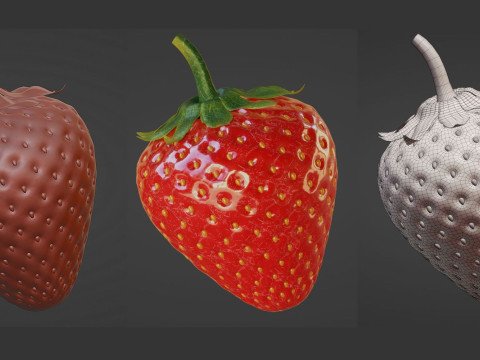 Strawberry 3D Model