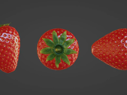 Strawberry 3D Model