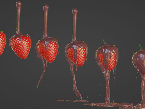 Strawberry 3D Model