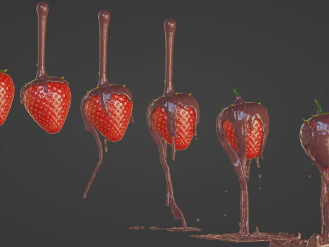Strawberry 3D Model