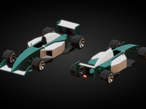 Stilize Lowpoly Arabalar Vol2 3D Model