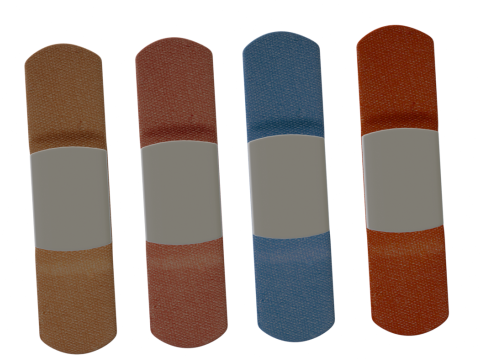 Adhesive Bandage 3Dモデル