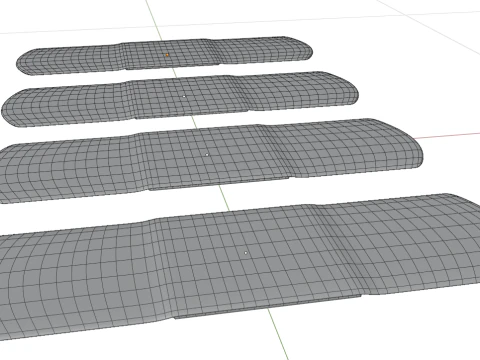 絆創膏 3Dモデル