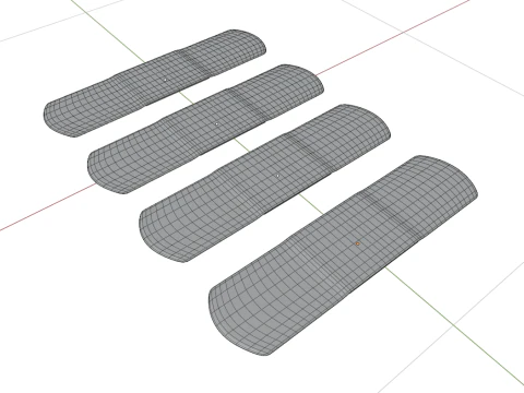 絆創膏 3Dモデル