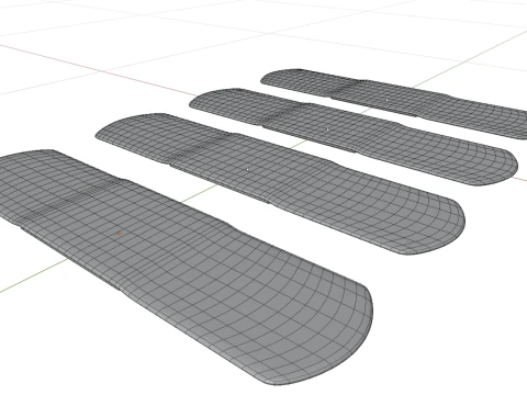 絆創膏 3Dモデル