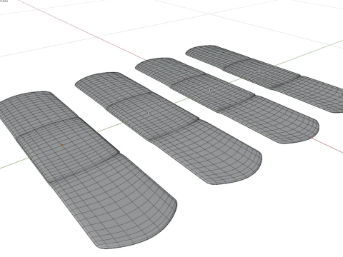 絆創膏 3Dモデル