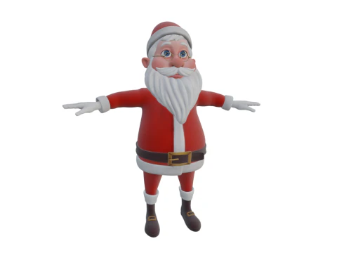 Дід Мороз 3D Модель