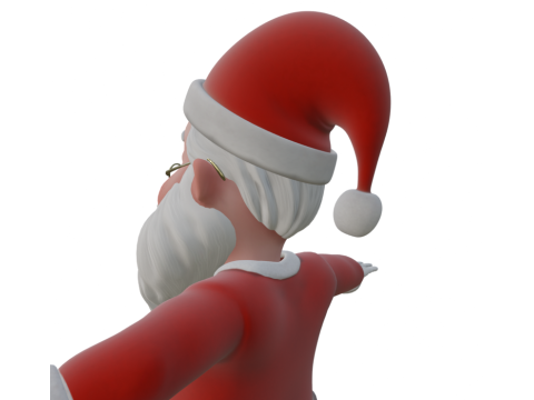 Santa Claus 3D Model