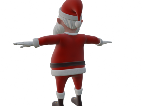 Santa Claus 3D Model