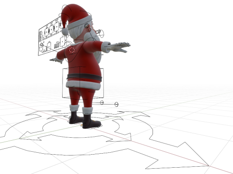 Santa Claus 3D Model