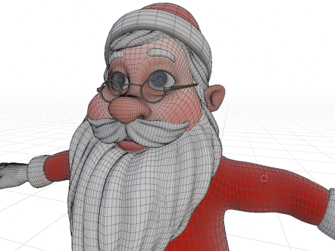 Santa Claus 3D Model