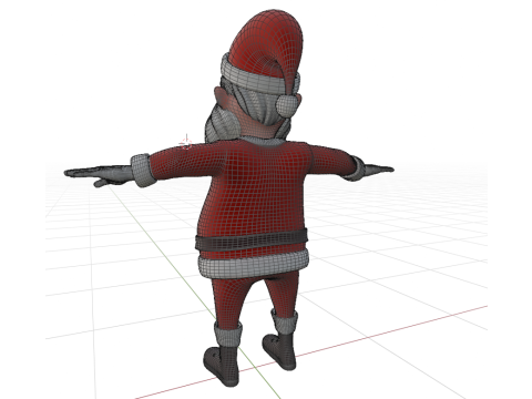 Santa Claus 3D Model