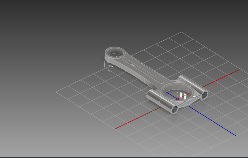 A21 Connecting Rod for Projects and Prototypes 3D 打印模型 .c4d .max .obj .3ds .fbx .stl .blend