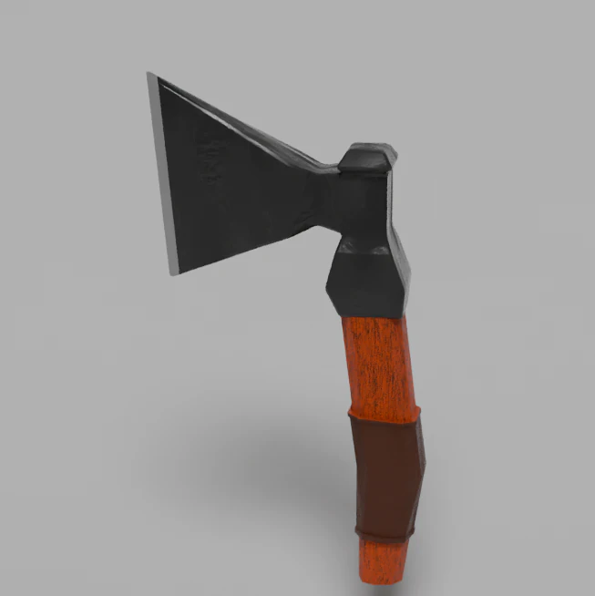 Axe 3D Model .c4d .max .obj .3ds .fbx .stl .blend 