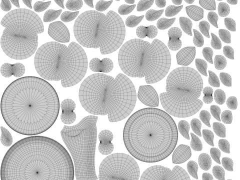 Stylized ukraine dumplings - varenyky 3Dモデル