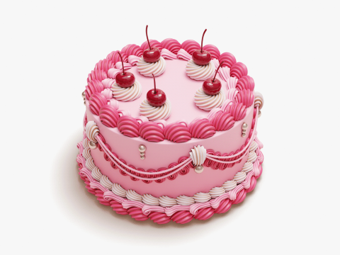 Vintage Cake 3Dモデル