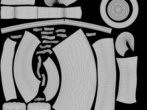 Сливочный кофе стилизованный 3D Модель