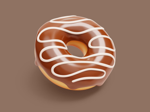 Donut Stylized 3D 模型