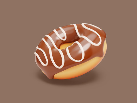 Donut Stylized 3D 模型
