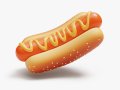 Hot Dog Stylized 3D 模型