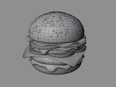 Fast Food Stylized Pack 3D 模型
