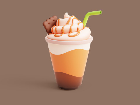 Fast Food Stylized Pack 3D 模型