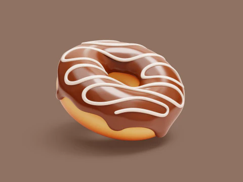 Fast Food Stylized Pack 3D Model