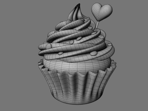 Pack of Sweets Stylized 3D मॉडल