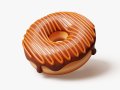 Donut with Chocolate Topping Model 3D