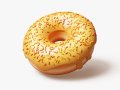 Yellow Donut with Sprinkles Model 3D