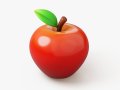 Apple Fruit Stylized 3D Модель