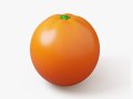 Orange Fruit Stylized 3D Модель