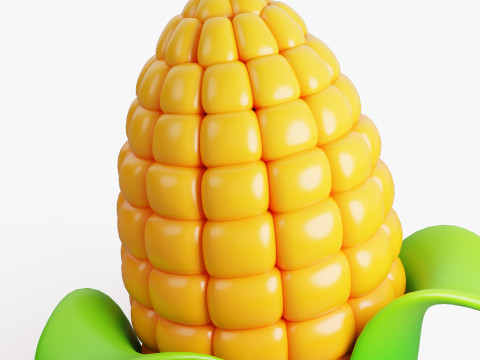Stylized Corn Modelo 3D