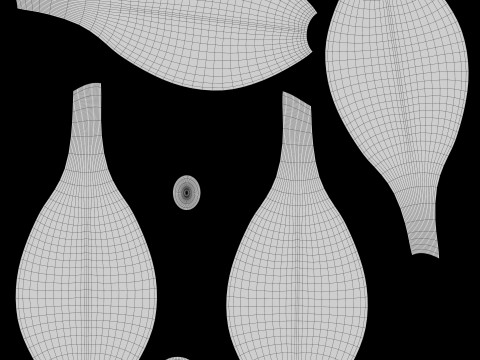 Stylized Garlic Model 3D