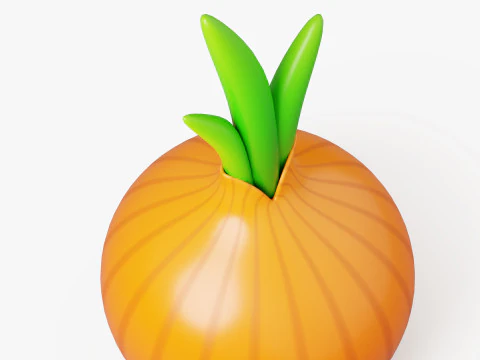 Cebola Estilizada Modelo 3D