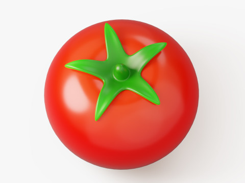 Stylized Tomato 3Dモデル