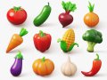 Stylized Vegetable Pack Modelo 3D