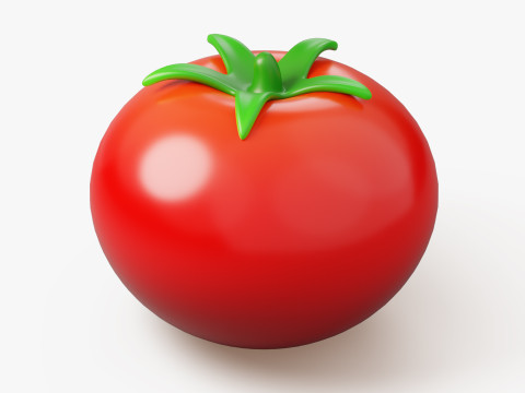 Stylized Vegetable Pack Modello 3D