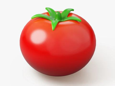 Stylized Vegetable Pack 3D Model