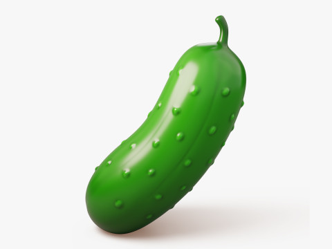Stylized Vegetable Pack Modello 3D