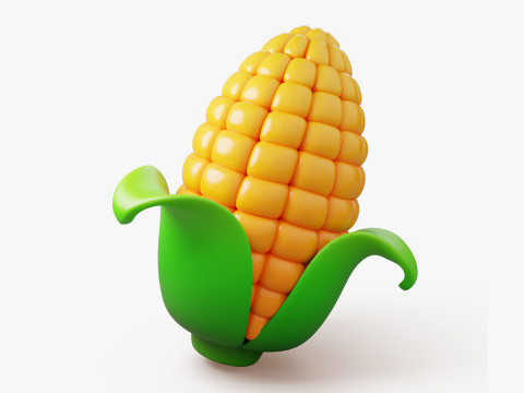 Stylized Vegetable Pack Modello 3D