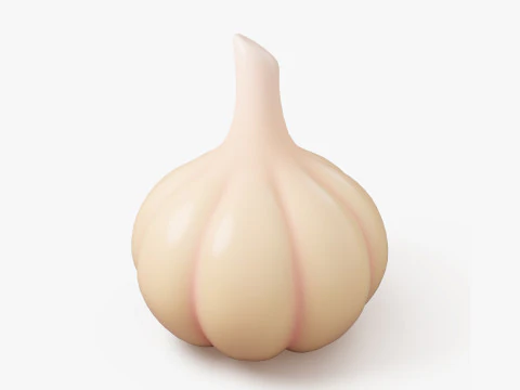 Stylized Vegetable Pack 3D Model