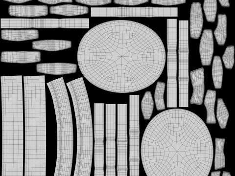 Oval Stylized Gift Box Modelo 3D