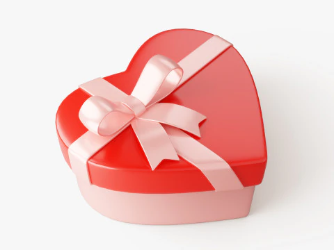 Stylized Gift Box Pack 3D Model