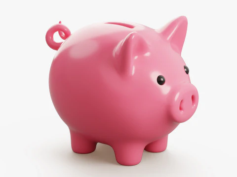 Mealheiro estilizado Modelo 3D