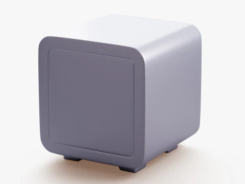 Стилизованное безопасное хранилище 3D Модель