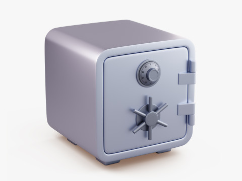 Stylized Money Icons 3D Collection Modelo 3D